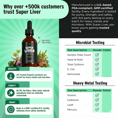 Trusted Organics Super Liver — Natural Complete Liver Cleanse